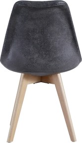 Set 4 Synk Vintage Stoelen