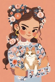Ilustratie My Cat And Me, Treechild
