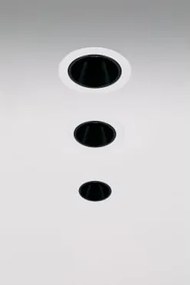 Pack Van 3 Inbouw Led-downlights Met Ronde Frames Ø8 Cm Voor Buitengebruik In Aluminium Luisiana Wit – Zwart & 38º & Neutraal Wit 3500k & 11 W - Sklum