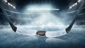 Foto Ice hockey players on the grand, FotografieLink