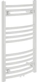 Badstuber Bari gebogen design radiator 60x80cm wit 386W