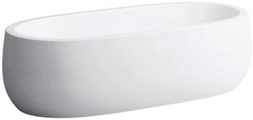 Laufen Alessi One vrijstaand bad 182,8x87x46cm glans wit sentec