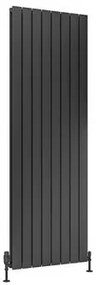 Eastbrook Addington type 20 radiator 50x180cm aluminium 2009W antraciet