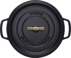 Staub La Cocotte Cocotte Buster+Punch 28 cm / 6,75 l, Rond, Zwart - La Cocotte - Staub
