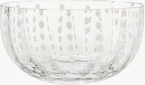Handgemaakte kleine glazen schalen Perle, 6-delig