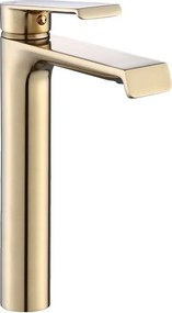 Wastafelkraan Rea Hass Gold Brush High