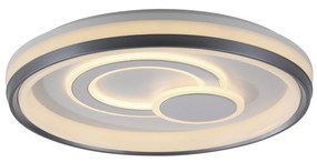 Design plafondlamp wit incl. LED 3-staps dimbaar - Minelli rond Binnenverlichting Lamp