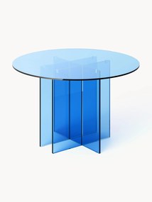 Ronde glazen eettafel Anouk, in verschillende formaten