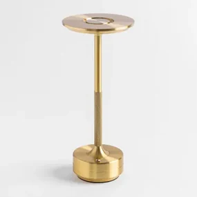 Rivkin Draadloze Led Tafellamp Goud - Sklum