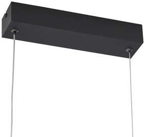 Moderne hanglamp zwart incl. LED 3-staps dimbaar - Twirl