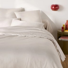 Dekbedovertrek van katoensatijn, 153 draden, Opale