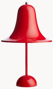 Kleine mobiele LED tafellamp Pantop, design Verner Panton