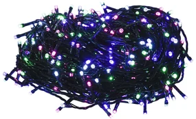 vidaXL Lichtslinger met 400 LED's pastel meerkleurig 40 m PVC