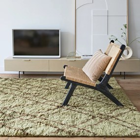 HKliving Wood Grain Retro Tv-meubel Zandkleur Beige 167 Cm - 167x30x36cm.