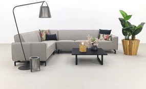 Boavista/Cuba Sunbrella loungeset - Nature Grey - 4-delig - Links