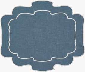 Placemat Belmonte met geborduurde rand
