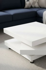 Witte Move salontafel met drie planken