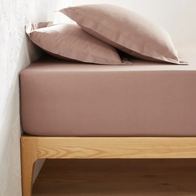 Effen hoeslaken in tergal, omslag 32 cm, Scenario