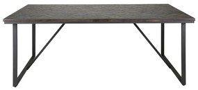Teakhouten Eettafel Versailles - 200 X 100cm.