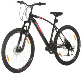 vidaXL Mountainbike 21 versnellingen 29 inch wielen 48 cm frame zwart