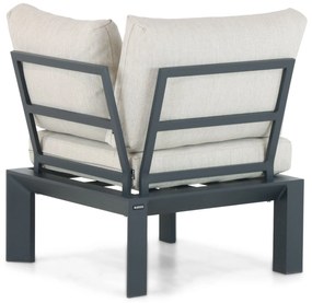 Loungeset 5 personen Aluminium Grijs Lifestyle Garden Furniture Navarra