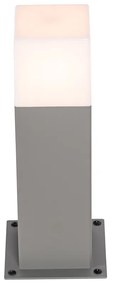 Moderne staande buitenlamp grijs 30 cm IP44 - Denmark