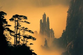 Kunstfotografie Huangshan with Sea of Clouds, Anhui, Nattapon, (40 x 26.7 cm)