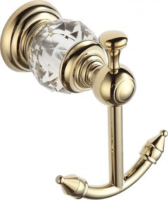 Mexen Estela dubbele handdoekhaak, goud - 7011535-50