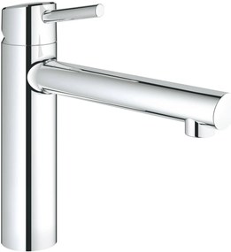 Grohe Concetto keukenkraan met medium uitloop chroom