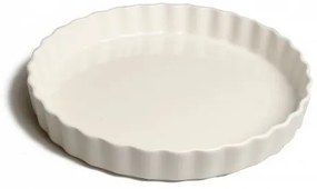 Taart-/ quichevorm, porselein,Ø 30 cm