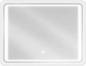 Mexen Zusa verlichte badkamerspiegel 80 x 60 cm, LED 6000K, anti-condens - 9808-080-060-611-00