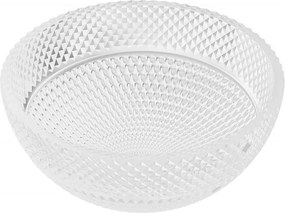 Mexen Dora glazen opbouw wasbak 34 x 34 cm, transparant - 24113400