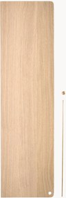 Extra wandplank Stedge van eikenhout