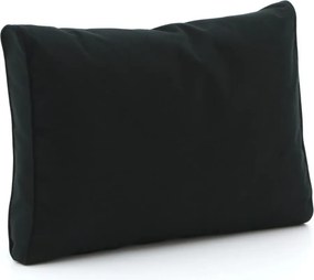 Loungekussen Tuin | Zwart | Outdoor Textiel | Madison | 60x40cm | Kees Smit Tuinmeubelen