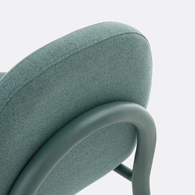 Set van 2 stoelen in getextureerde stof, Polly