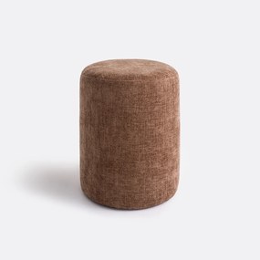 Poef van getextureerde stof, Polina