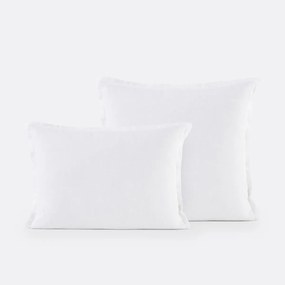 Kussensloop in gewassen linnen, Linot