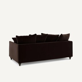 Omvormbare 3-zits fluwelen zetel, Lazare