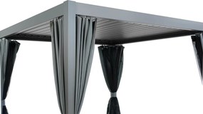 Lagos Premium 3x3 Garden Point vrijstaande terraspergola antraciet