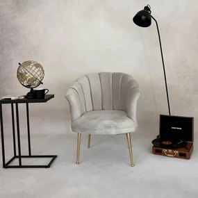 Velvet Fauteuil - Crème