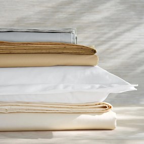 Plat laken in katoensatijn, Galor