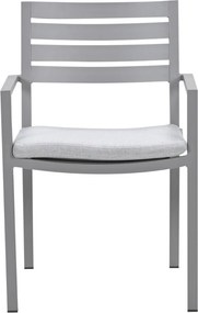 Garden Impressions Amarillo tuinset 5-delig taupe - Milou tuintafel 160x90 cm