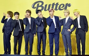 Foto BTS's Digital Single 'Butter' Release Press, The Chosunilbo JNS
