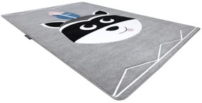 Tapijt PETIT RACCOON MUKKI WASBEER grijskleuring