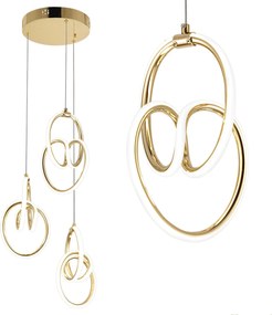 LED hanglamp G082-3CPR Gold