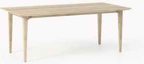 Eettafel Archie van eikenhout, in verschillende formaten