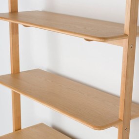 Zuiver Rise Natural Design Wandrek Gebogen Eikenhout - 90x35x180cm.