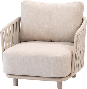 Santino loungestoel latte Taste 4SO