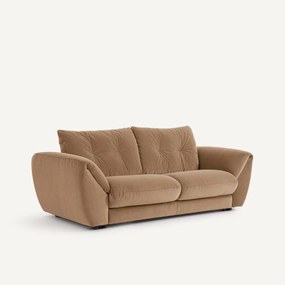 3-zits slaapbank van stonewashed fluweel, EDGAR