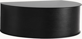 Houten wandnachtkastjes Wallie met lade, 2-delig